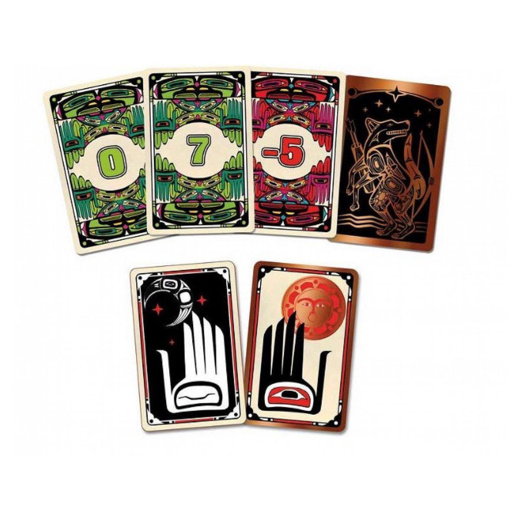 Voir la diapositive 2 : Gigamic Coyote - jeu de bluff - jeu de cartes