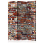 Paris Prix Paravent 3 Volets  Urban Brick  135x172cm
