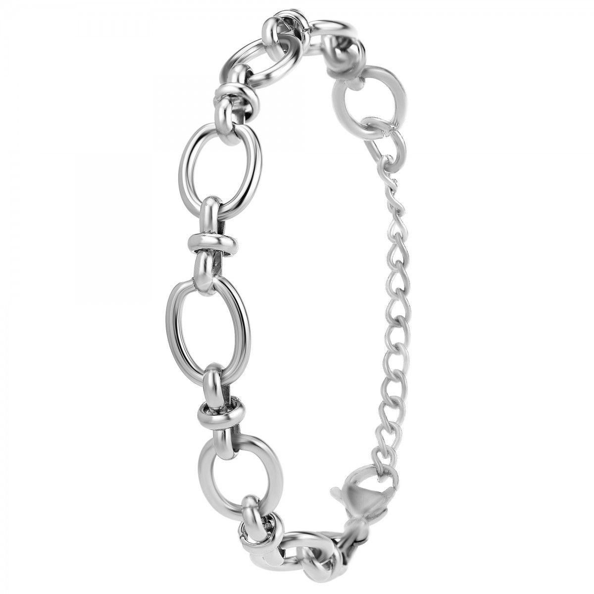SC CRYSTAL Bracelet SC Crystal en acier inoxydable