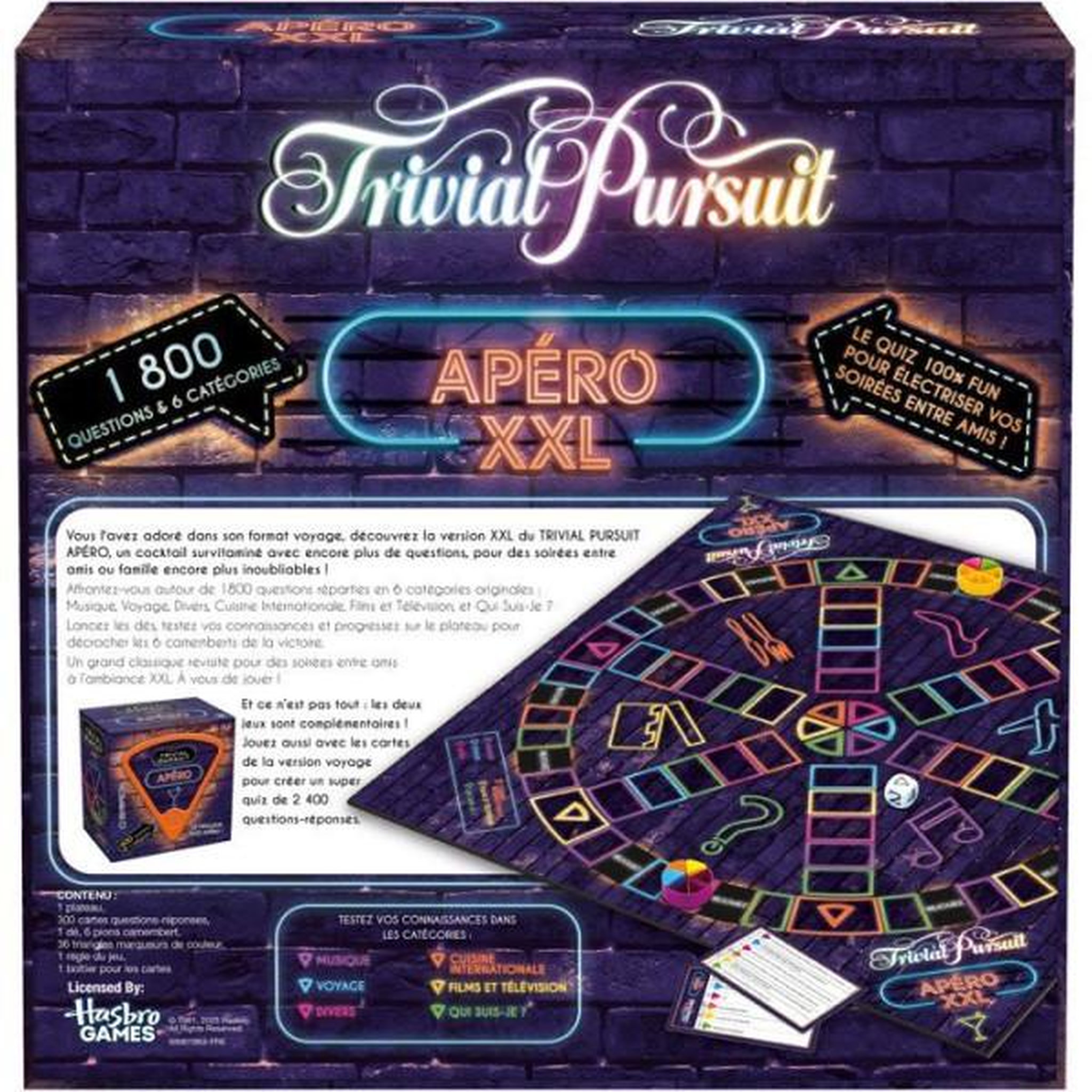 Voir la diapositive 5 : Winning Moves Jeu d'ambiance Winning Moves Trivial Pursuit Apéro XXL