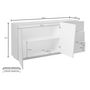Voir la diapositive 4 : Buffet 2 portes 3 tiroirs 180cm VERONA