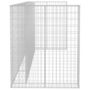 Voir la diapositive 5 : VIDAXL Mur en gabion pour poubelles Acier galvanise 320x100x120 cm