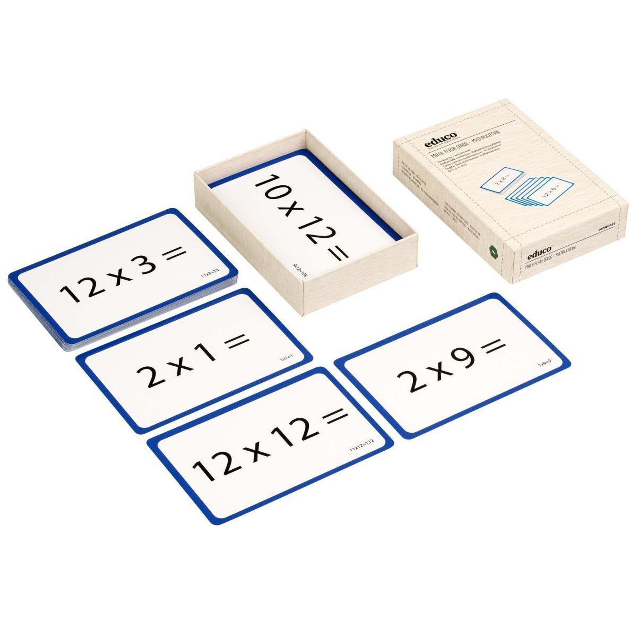 EDUCO Cartes mémoire - multiplication