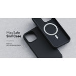 NJORD Coque iPhone 15 Plus MagSafe Dark Grey