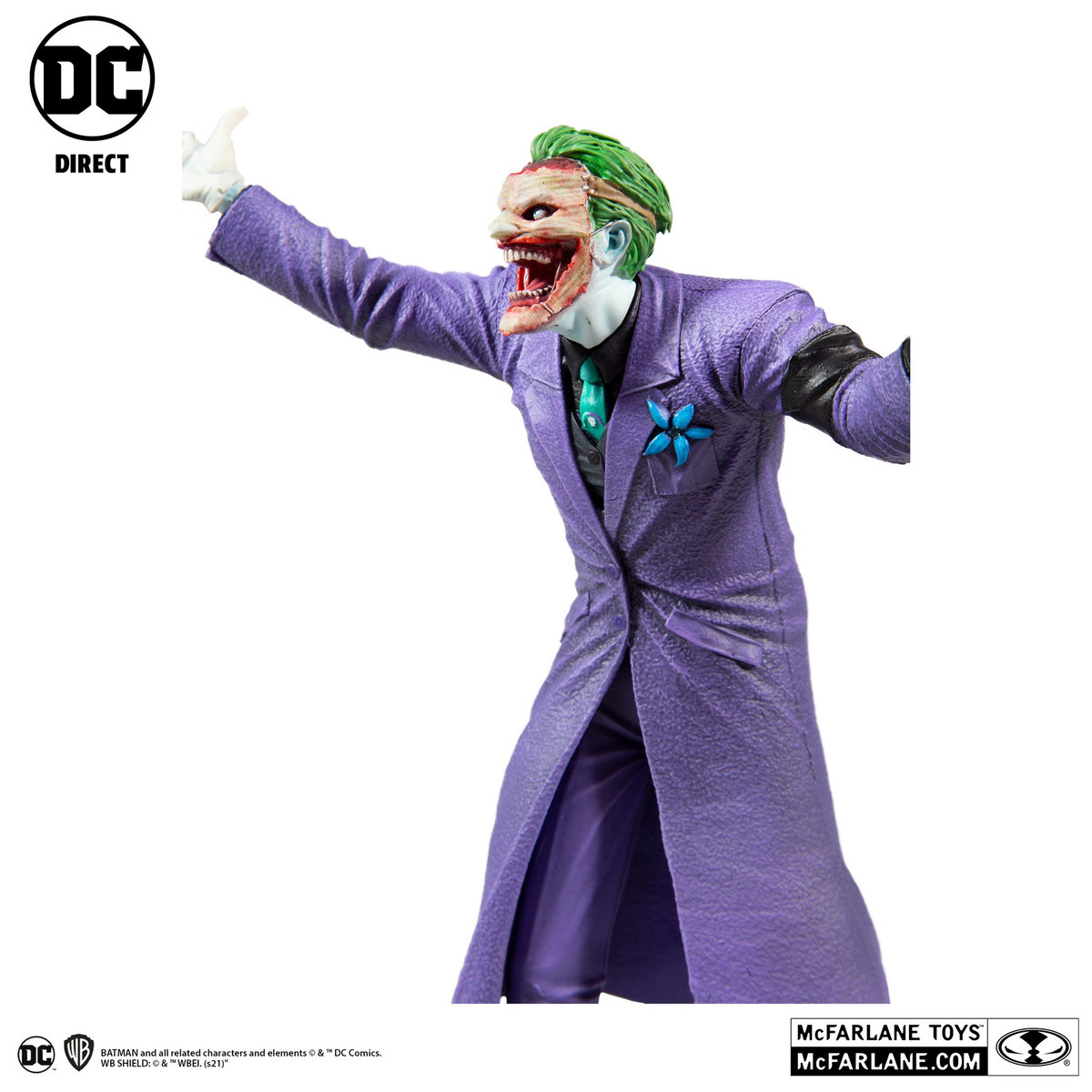 McFarlane Figurine résine The Joker Purple Craze DC Direct 18 cm