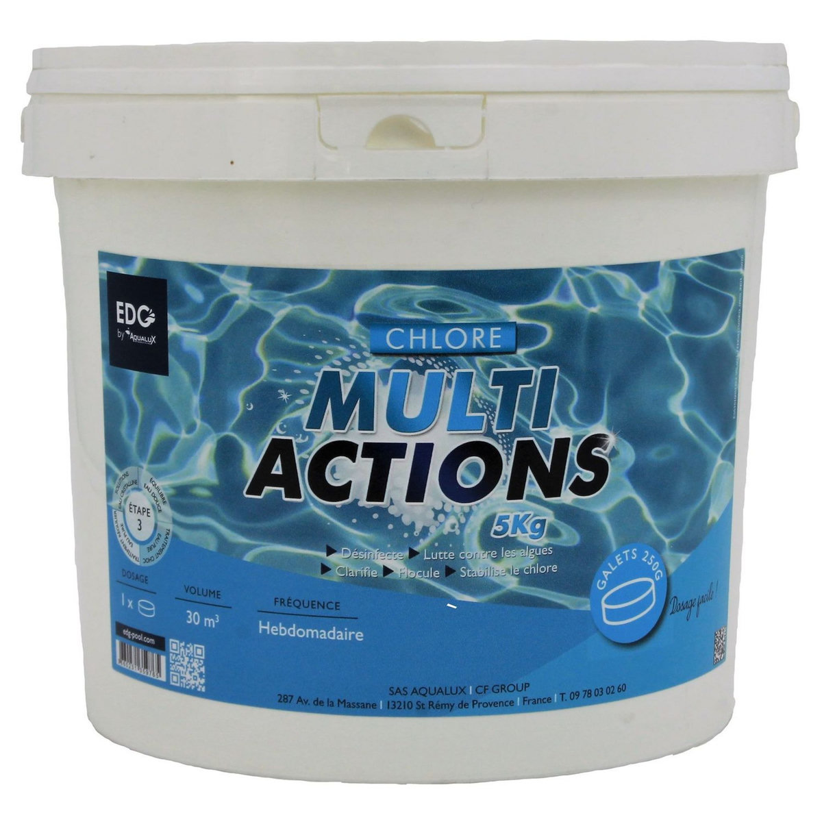 AQUALUX AQUALUX Chlore multi actions 5KG
