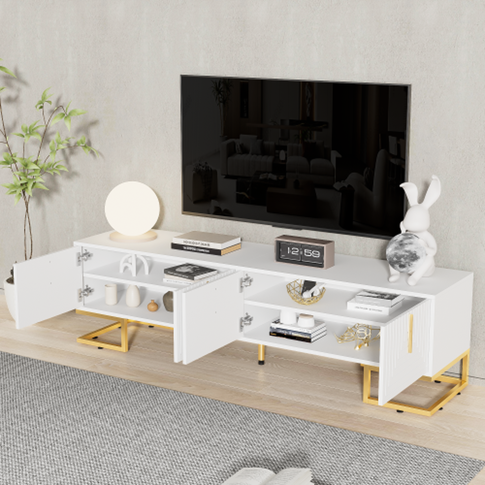 Voir la diapositive 5 : MERAX Meuble tv