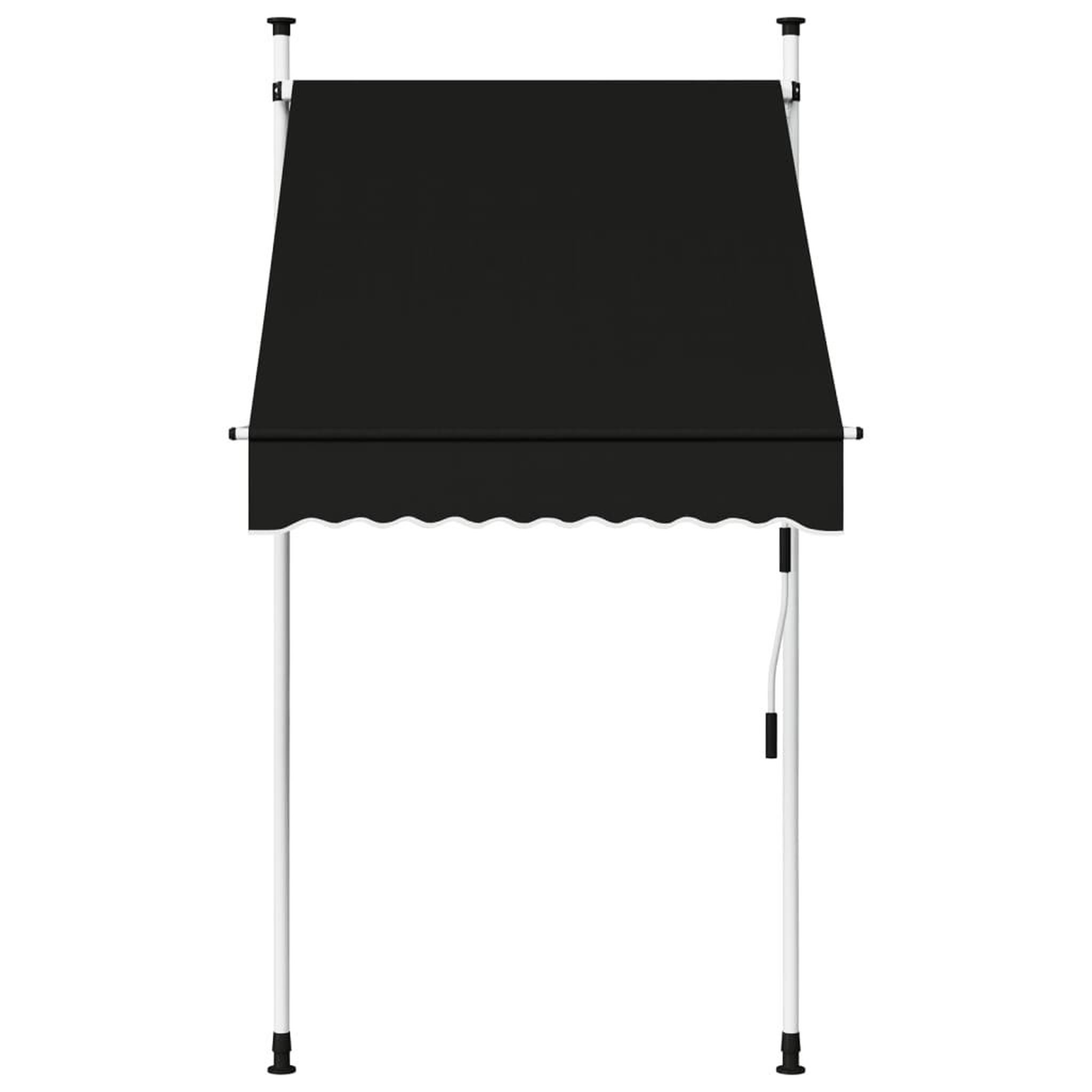 Voir la diapositive 2 : VIDAXL Auvent manuel retractable 100 cm anthracite