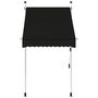 Voir la diapositive 2 : VIDAXL Auvent manuel retractable 100 cm anthracite