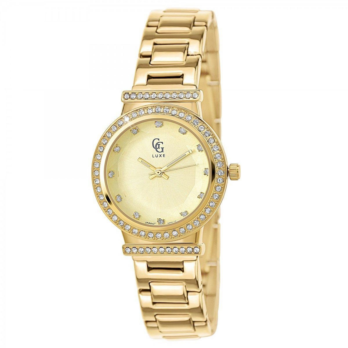 SC CRYSTAL Montre Arielle élégante ornée de Cristaux scintillants par SC Crystal