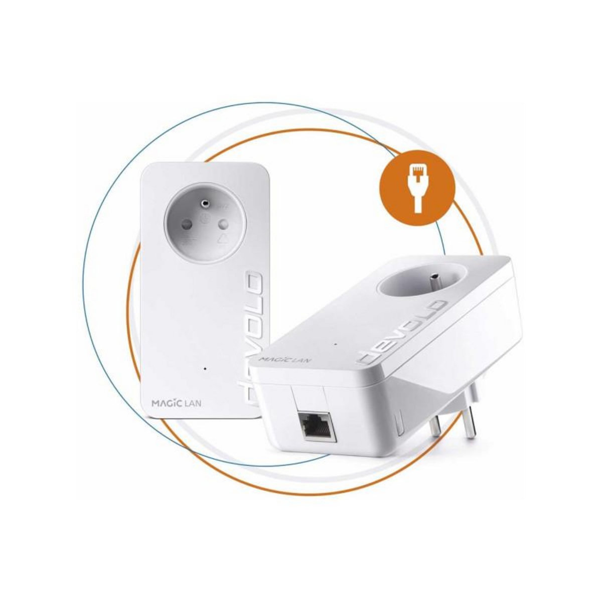 Devolo CPL Devolo Magic 2 LAN Starter kit 2 adaptateurs
