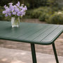 Voir la diapositive 6 : CONCEPT USINE Table de jardin 8-10 places 200cm verte BERGAME