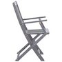 Voir la diapositive 4 : VIDAXL Chaises pliables d'exterieur lot de 2 Bois d'acacia solide