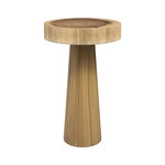 Rendez vous déco Table d'appoint ronde en bois de suar D35 cm-Janah