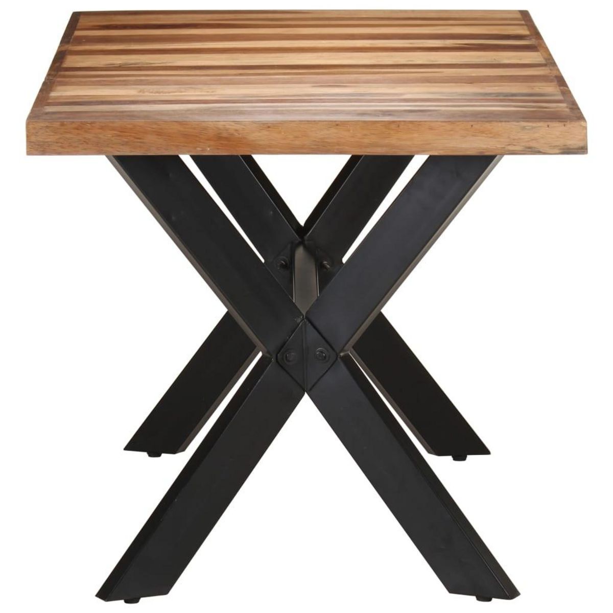 VIDAXL Table de salle a manger 160x80x75 cm Bois avec finition miel