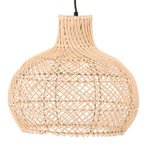 Paris Prix Lampe Suspension Déco en Rotin  Varekil  35cm Naturel