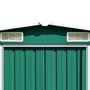 Voir la diapositive 5 : VIDAXL Abri de jardin Vert 257x990x181 cm Acier galvanise
