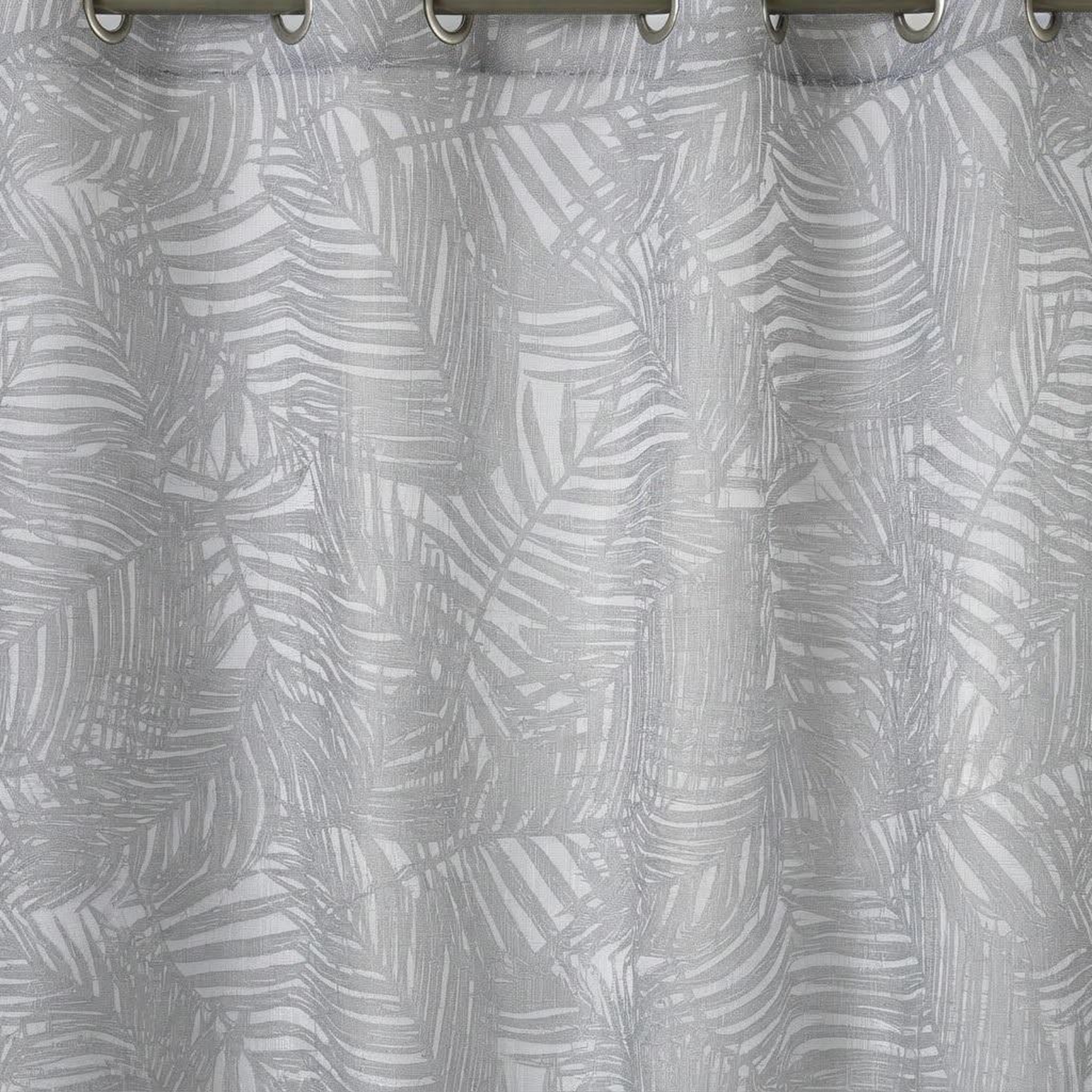 Voir la diapositive 3 : Eden Voilage a oeillets eucalys design et moderne