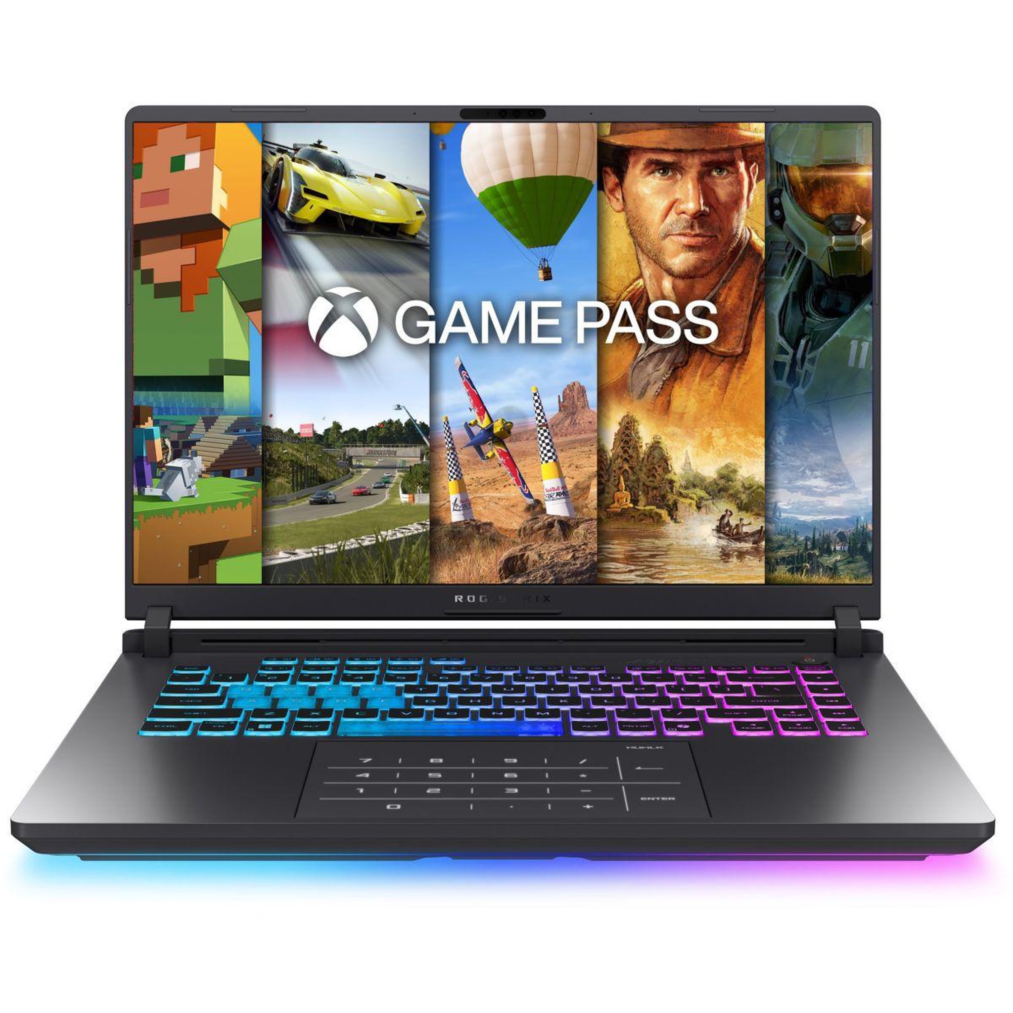 ASUS Pc gamer rog strix 16  wuxga 165hz intel core i7 14650hx nvidia geforce rtx 5060 16 go ram ddr5 ssd 1 to