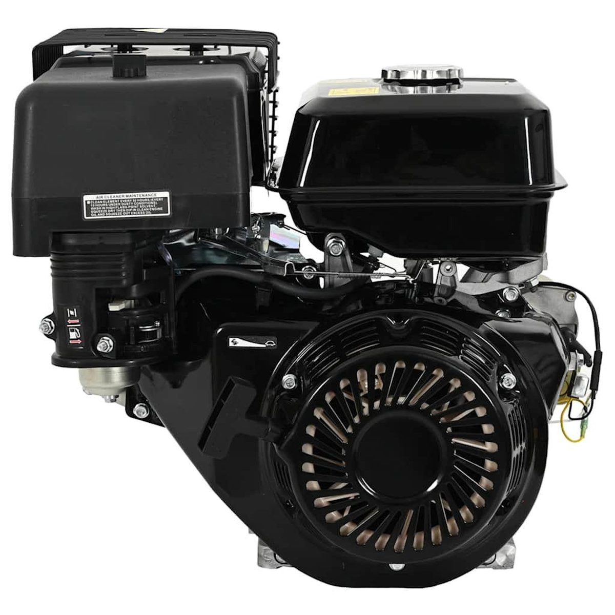 VIDAXL Moteur a essence 15 CV 11 kW Noir