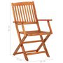 Voir la diapositive 6 : VIDAXL Ensemble a manger de jardin 9 pcs 220x90x75 cm bois d'acacia