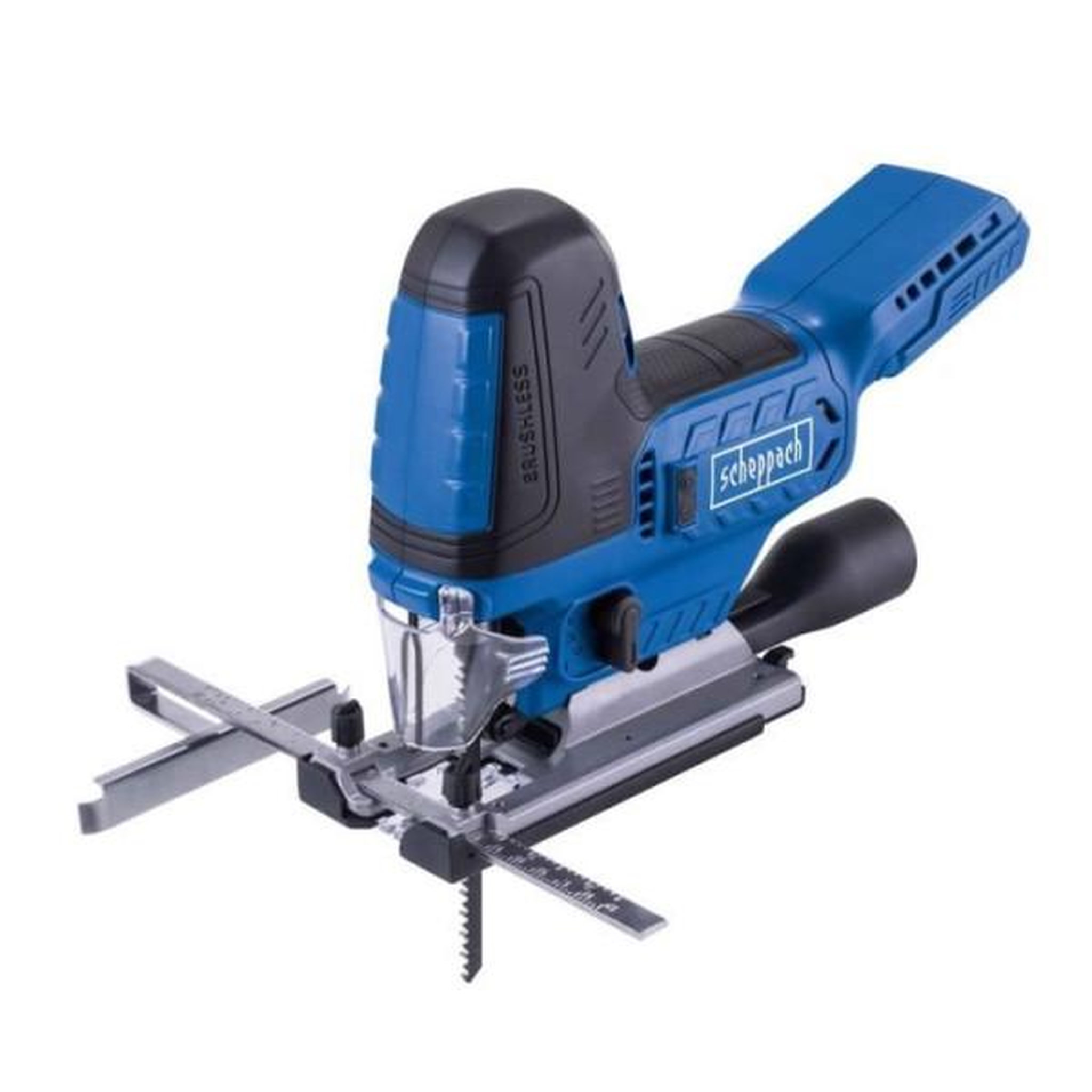 Voir la diapositive 1 : SCHEPPACH Scie sauteuse sans fil BC-JS254-X - brushless coupe max 25,4mm coupes 45°/22,5°/0° - SCHEPPACH 20V IXES - sans batterie ni ch