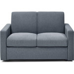 Habitat et Jardin Canapé convertible express en tissu  Diana  - Couchage 120 cm - 2 places - Gris