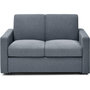 Voir la diapositive 1 : Habitat et Jardin Canapé convertible express en tissu  Diana  - Couchage 120 cm - 2 places - Gris