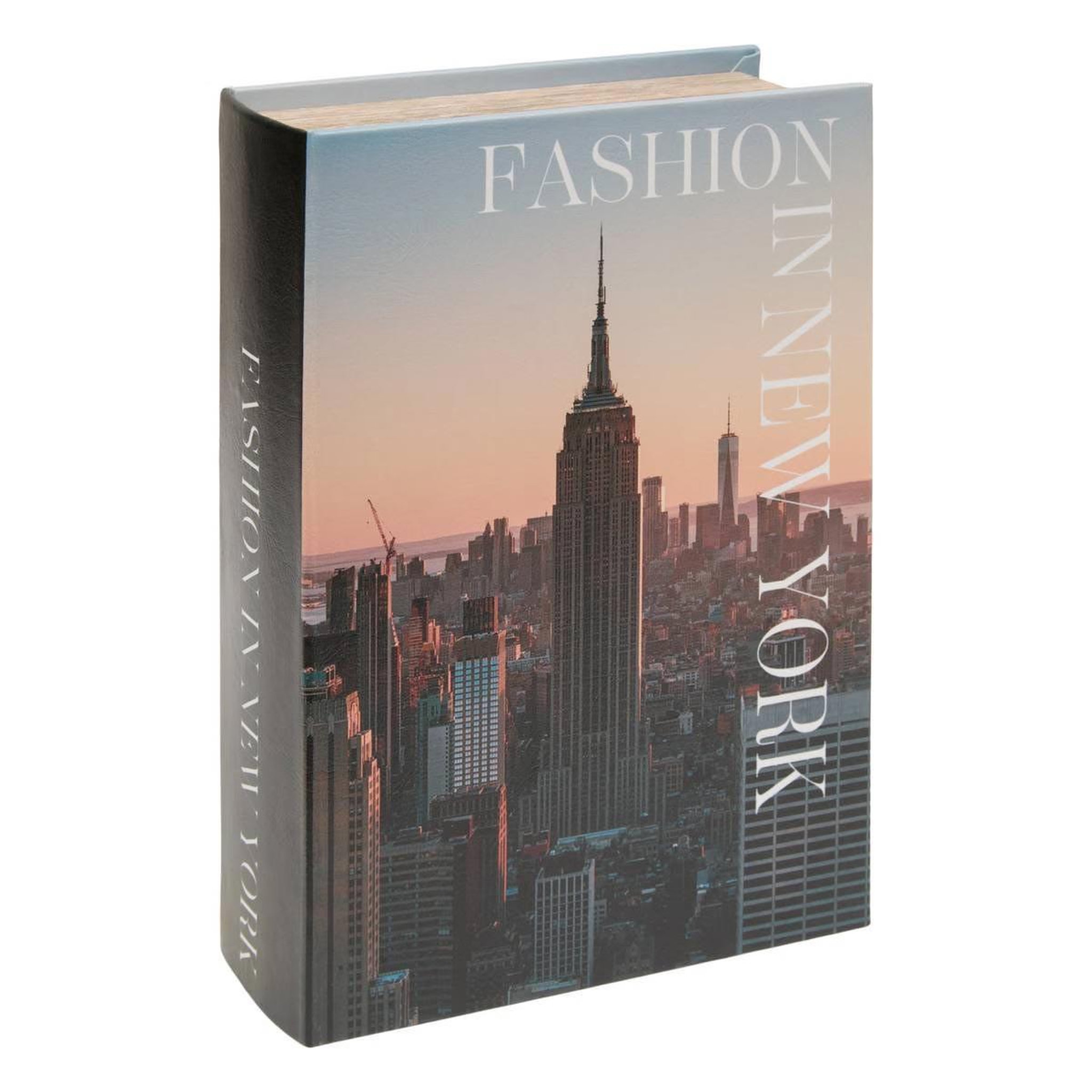 ATMOSPHERA Boîte déco livre new york  josh  27cm multicolore