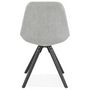 Voir la diapositive 4 : Paris Prix Chaise Scandinave  Yolanda  82cm Gris & Noir