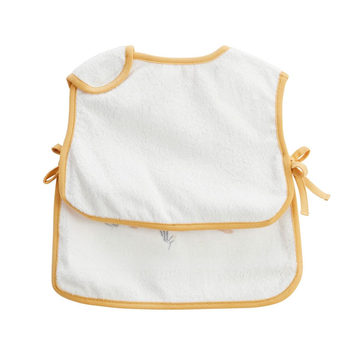 Petit Béguin Lot de 2 bavoirs bébé Hawaiki