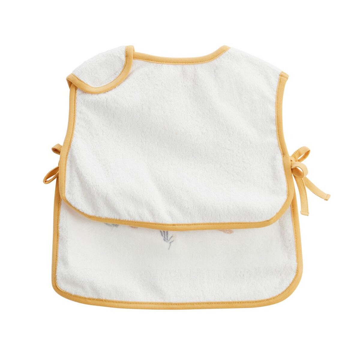 Petit Béguin Lot de 2 bavoirs bébé Hawaiki