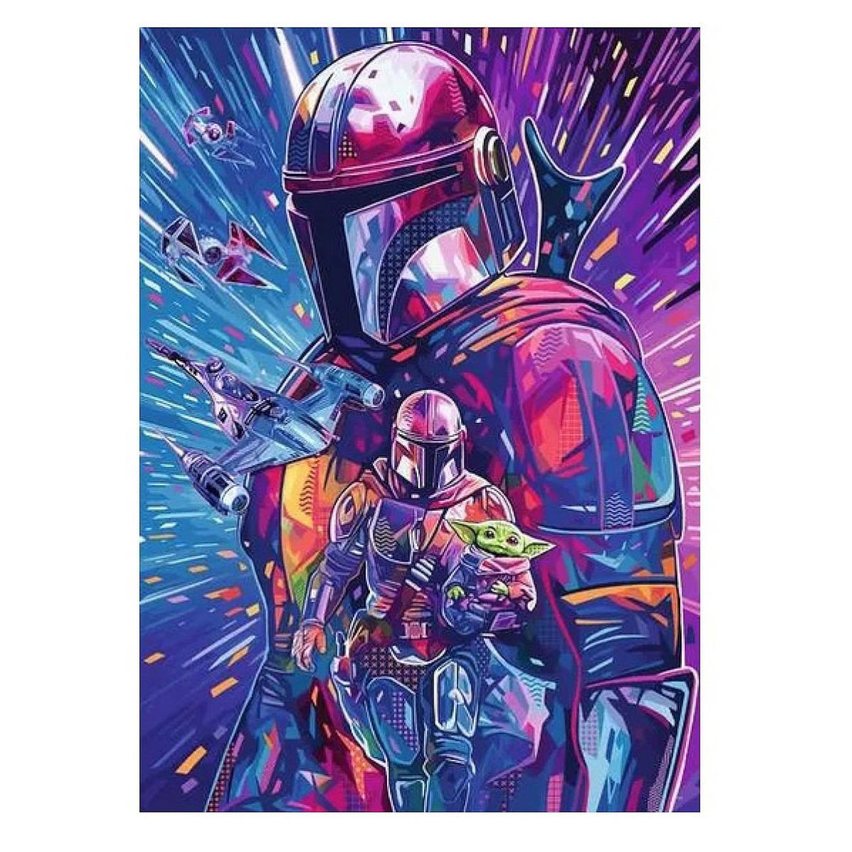 RAVENSBURGER Puzzle 500 pieces The mandalorian