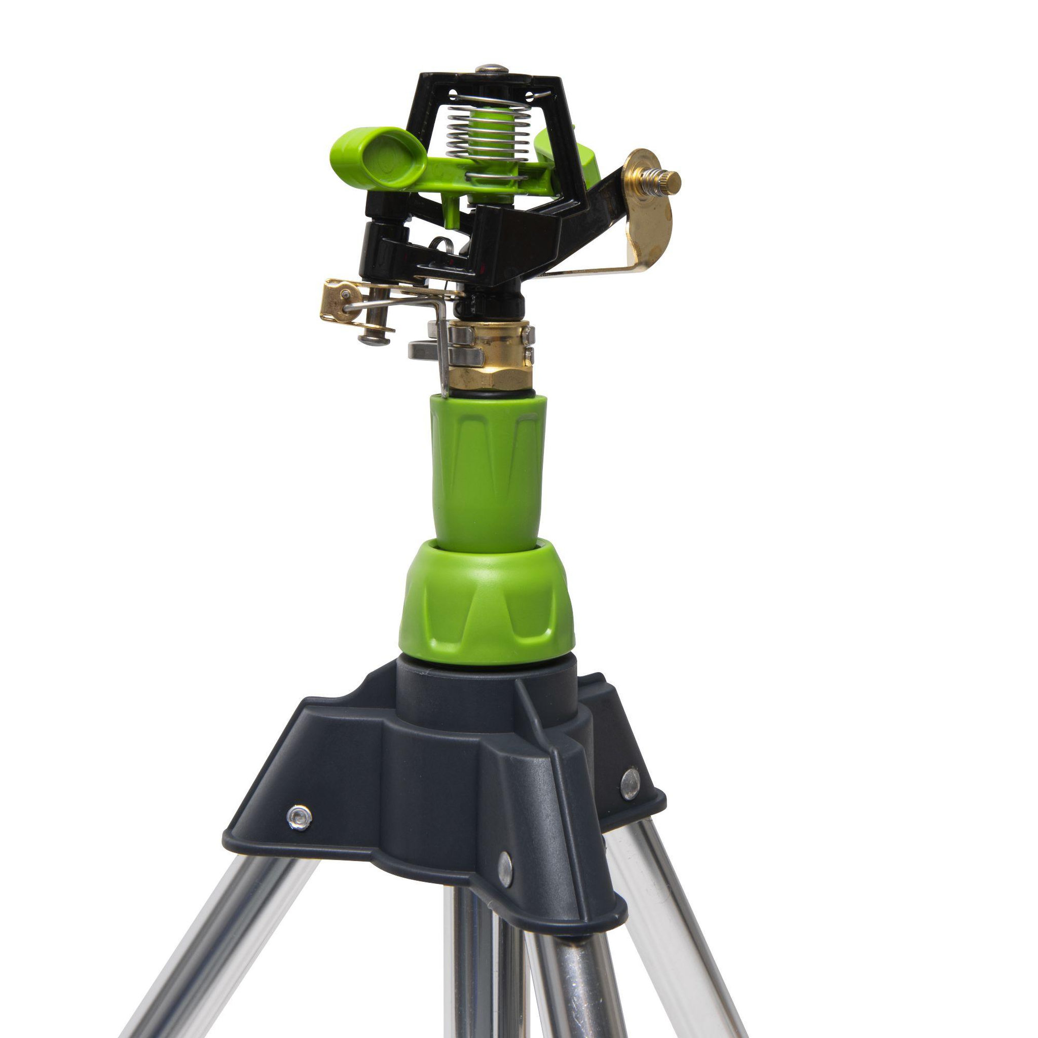 Voir la diapositive 2 : WERKAPRO Arroseur sur pied réglable 67 à 97cm werka pro