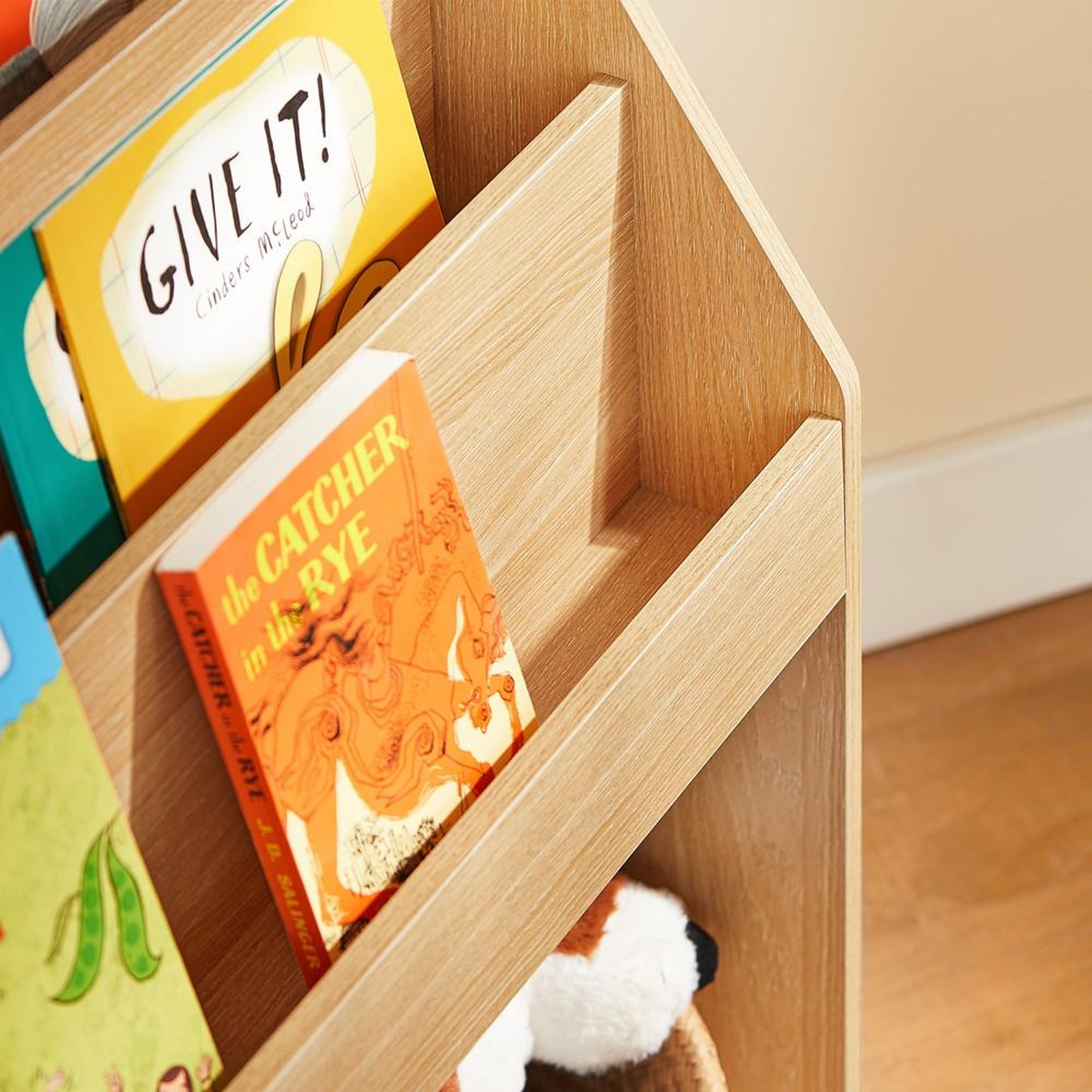 Voir la diapositive 4 : SOBUY SoBuy - Bibliothèque Enfant à 2 étagères - Nordique - KMB01