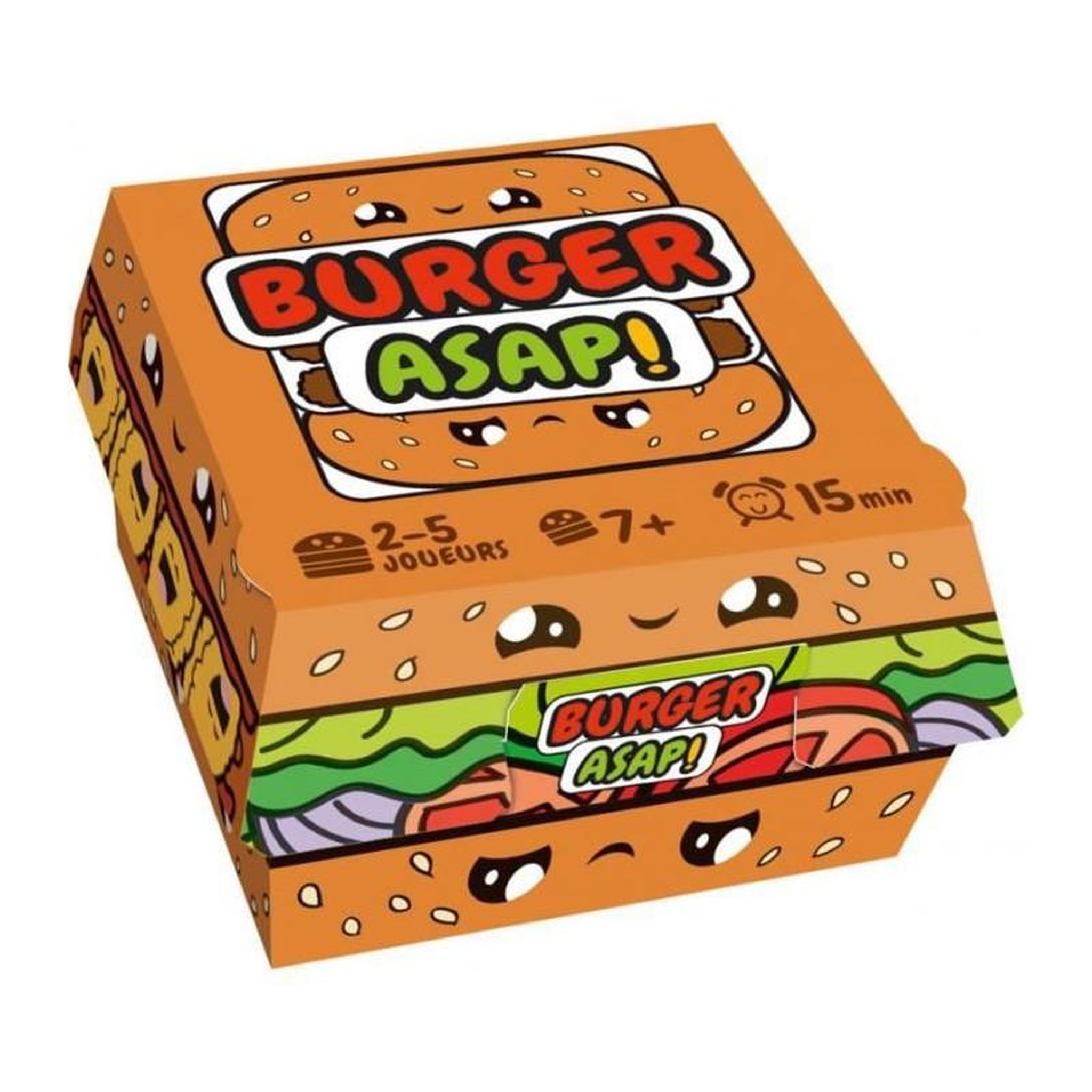 Asmodee Burger ASAP - Asmodee - Jeu de rapidité - Des 7ans