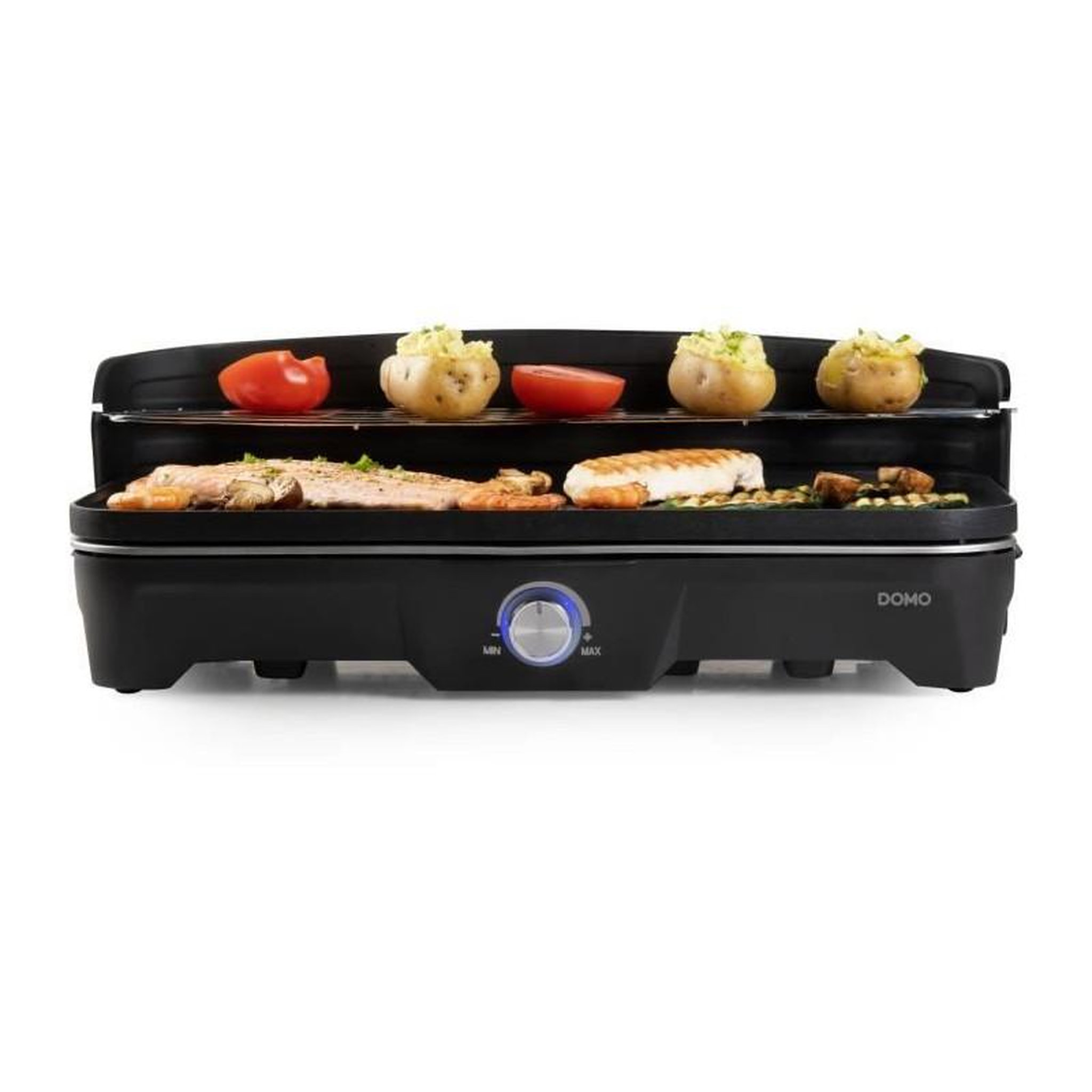 Voir la diapositive 4 : Domo Grill de table - BBQ Electrique - DOMO - DO9260G - 2200W