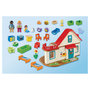 Voir la diapositive 5 : PLAYMOBIL 70129 - 1.2.3 - Maison familiale
