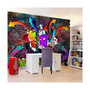 Voir la diapositive 1 : Paris Prix Papier Peint  Graffiti : Colourful Attack