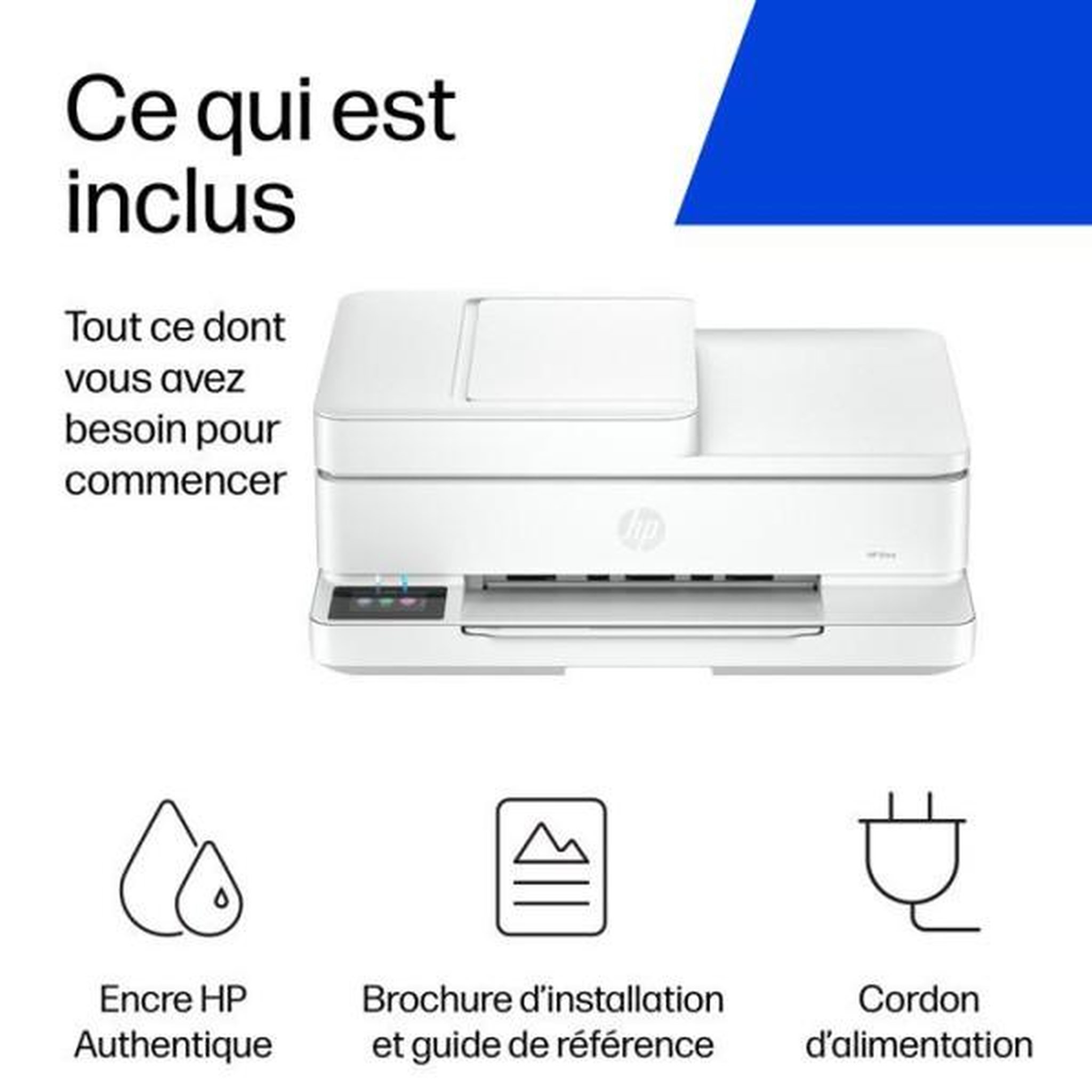 Voir la diapositive 4 : HP Imprimante tout-en-un HP Envy 6530 Jet d'encre couleur - Copie Scan - Recto verso automatique
