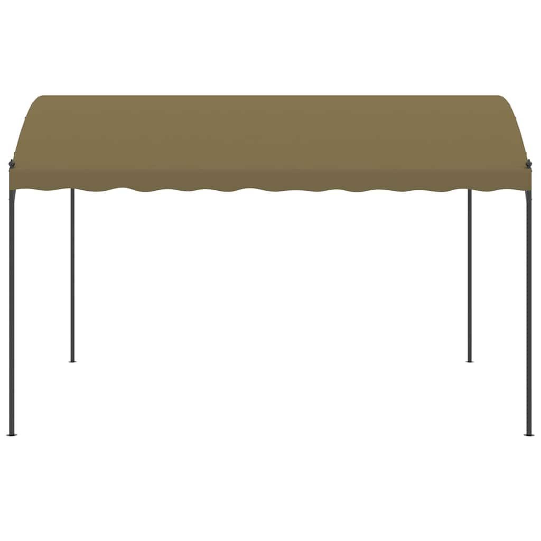 Voir la diapositive 5 : VIDAXL Belvedere 4x3x2,6 m Taupe 180 g/m^2