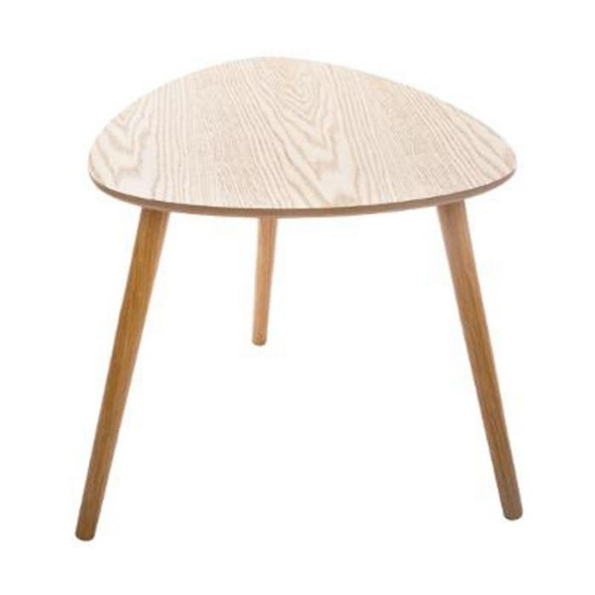 ATMOSPHERA Lot de 3 Tables à Café en Bois  Mileo  60cm Naturel
