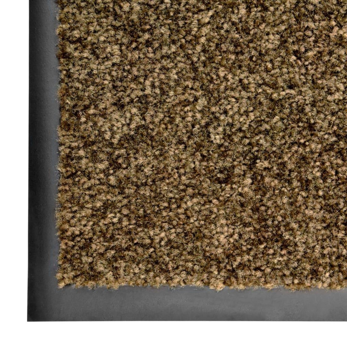 VIDAXL Paillasson lavable Marron 60x90 cm