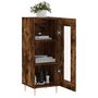 Voir la diapositive 4 : VIDAXL Buffet Chene fume 34,5x34x90 cm Bois d'ingenierie