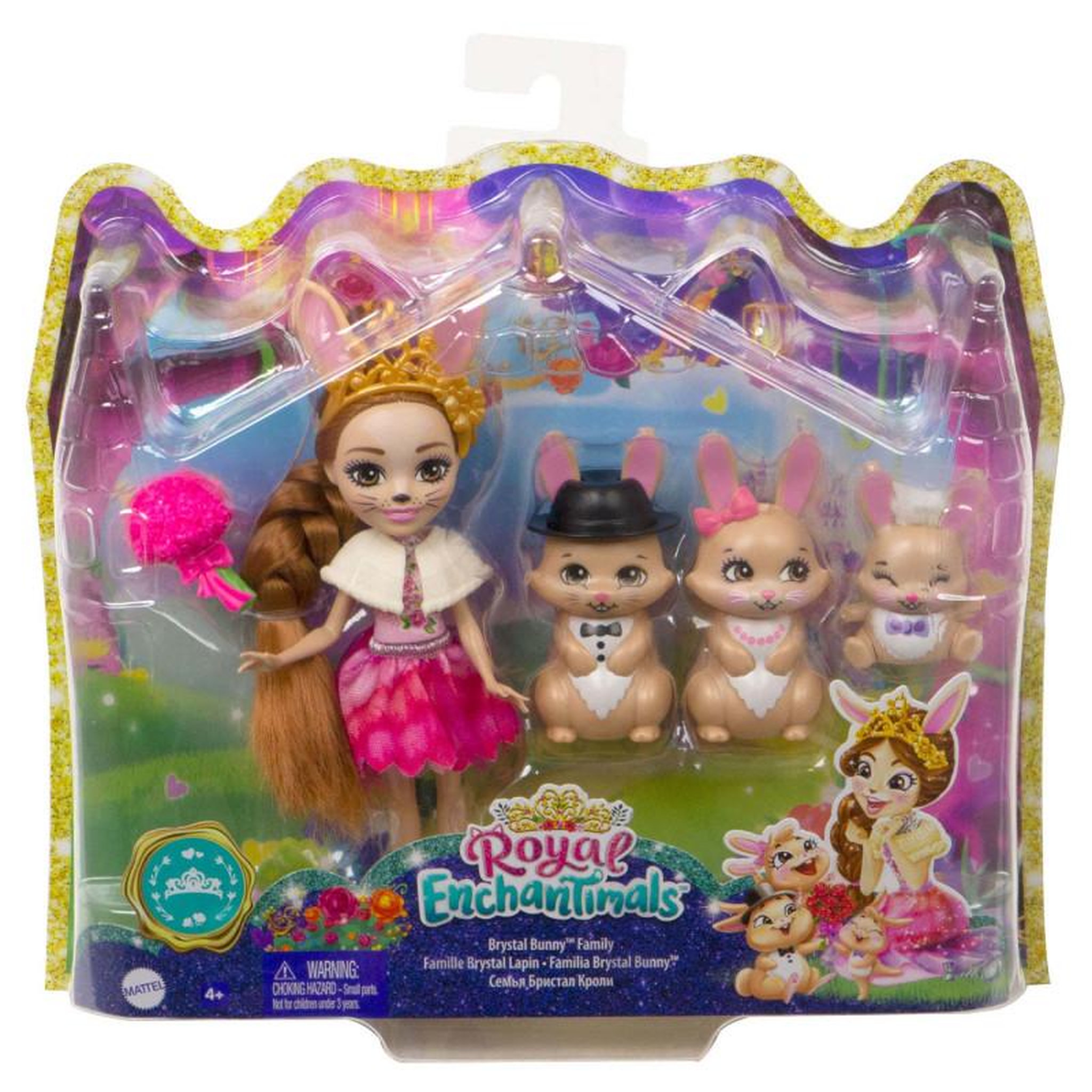 Voir la diapositive 2 : MATTEL MATTEL Enchantimals Rabbit family