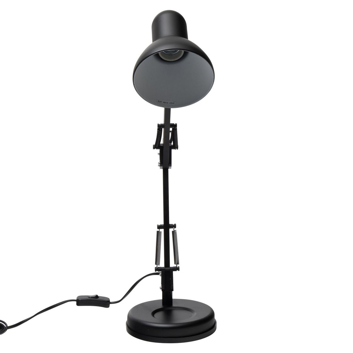 Gsc Lampe de bureau flexible noire