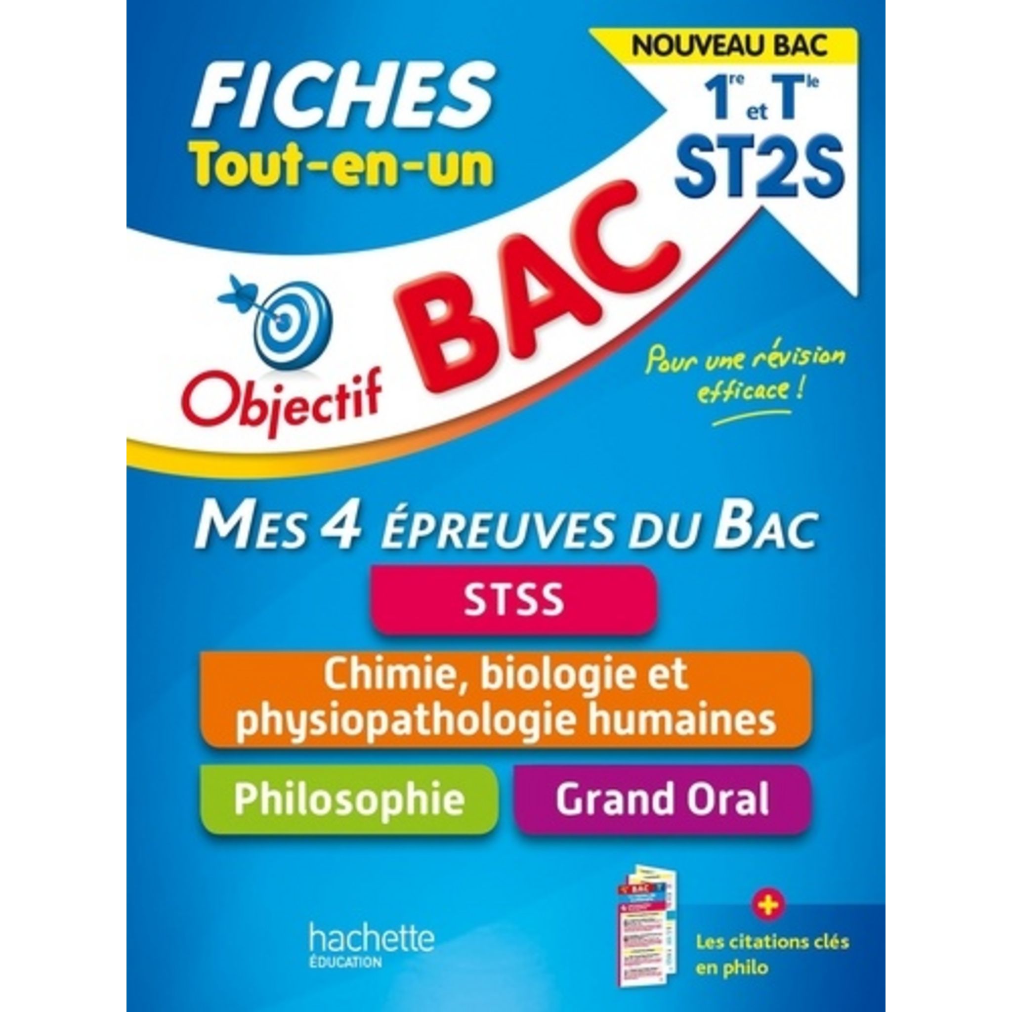 FICHES TOUT-EN-UN 1RE ET TLE ST2S. MES 4 EPREUVES DU BAC, STSS ...