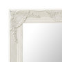 Voir la diapositive 4 : VIDAXL Miroir mural style baroque 60x60 cm Blanc
