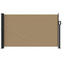 Voir la diapositive 3 : VIDAXL Auvent lateral retractable taupe 120x500 cm