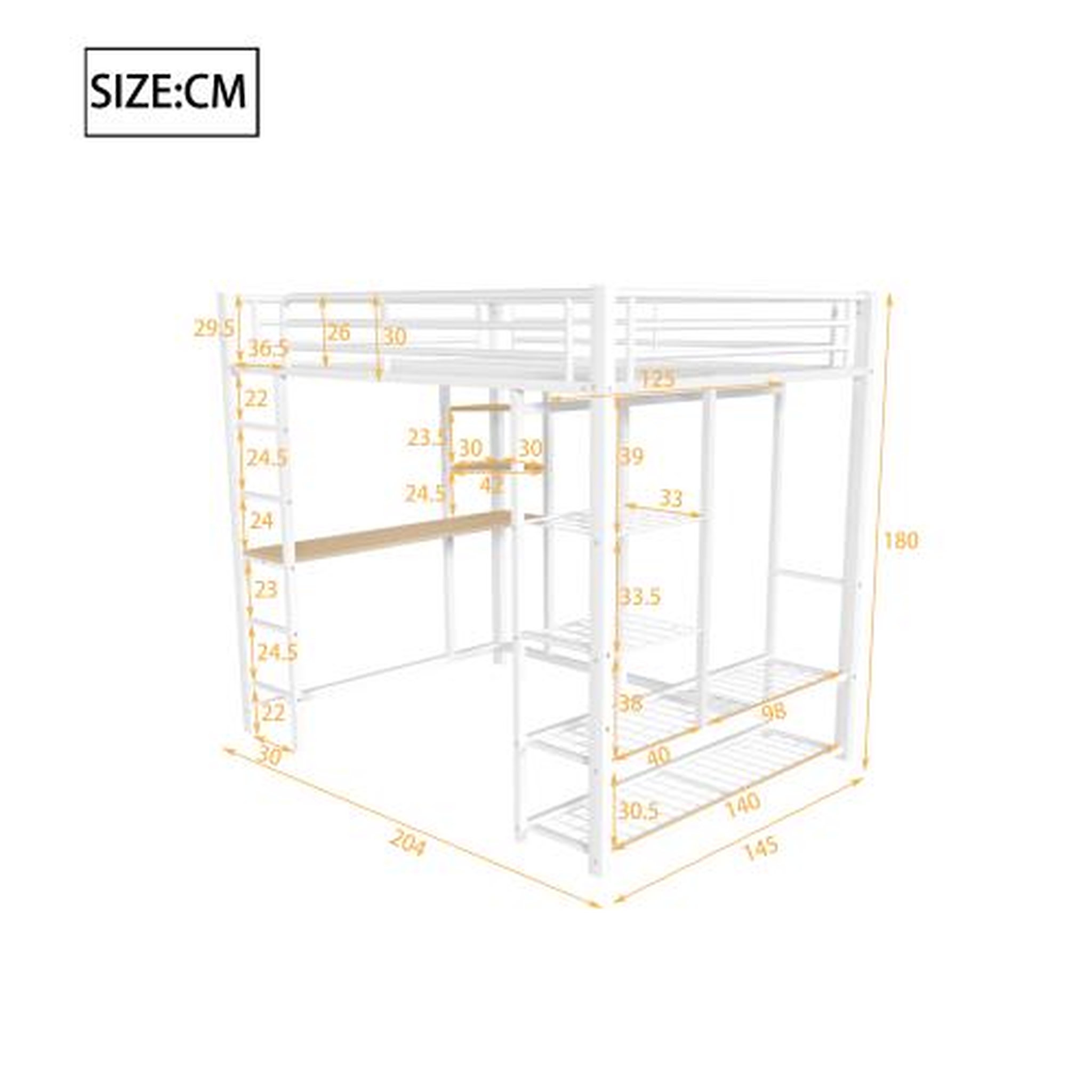 Voir la diapositive 3 : MERAX Lit mezzanine